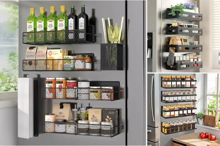 Detailed view of Best Space-Saving Magnetic Racks