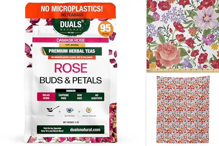 Detailed view of Best Spring Harvest Rose Petals
