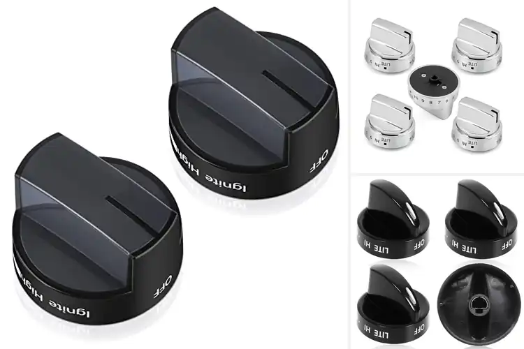 Detailed view of Best Surface Burner Control Knobs