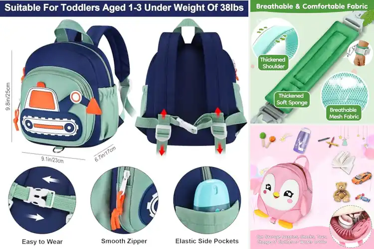 Detailed view of Best Toddler Backpack Harnesses