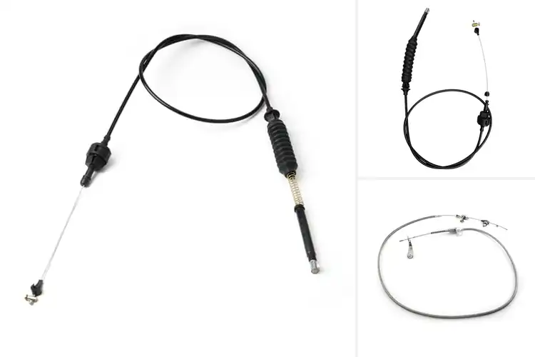 Detailed view of Best Transmission Detent Kickdown Cables for Ford AOD