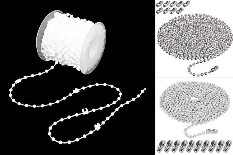 Detailed view of Best Vertical Blind Chains