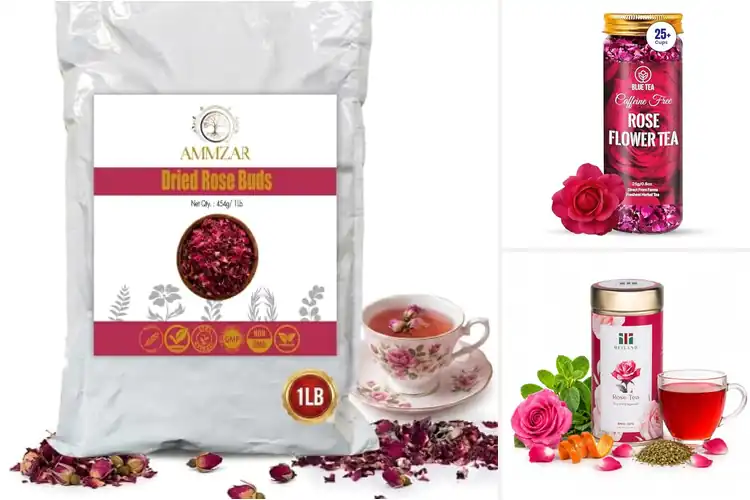 Detailed view of Best Vitamin-Rich Rose Petals: A Gentle Boost for Daily Calm