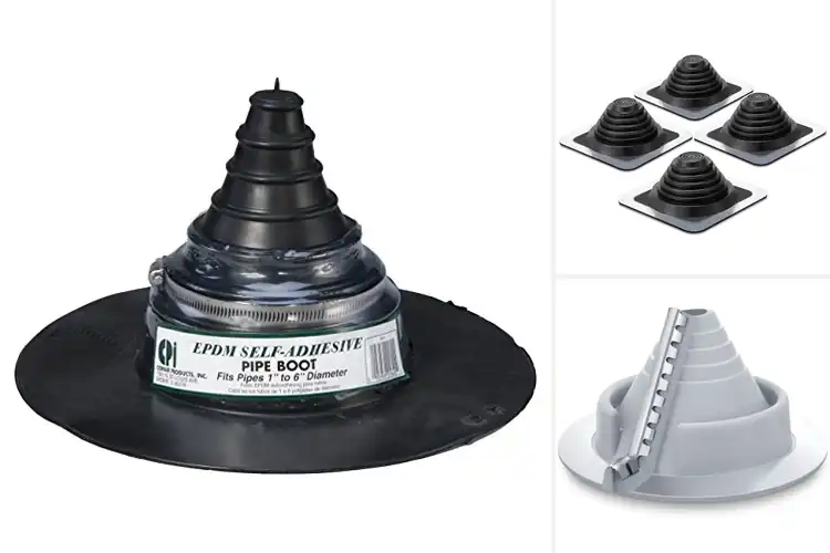 Detailed view of Best Weatherproof Pipe Boots: Top 10 Picks for Roof Safety