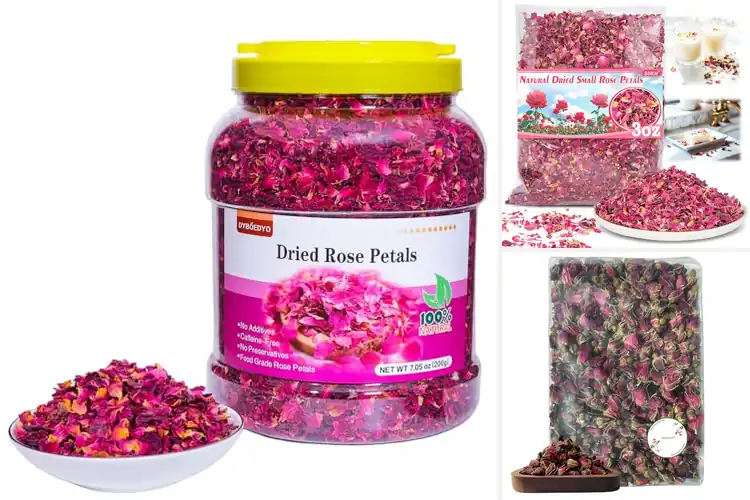 Detailed view of Best Wholesale Dried Rose Petals